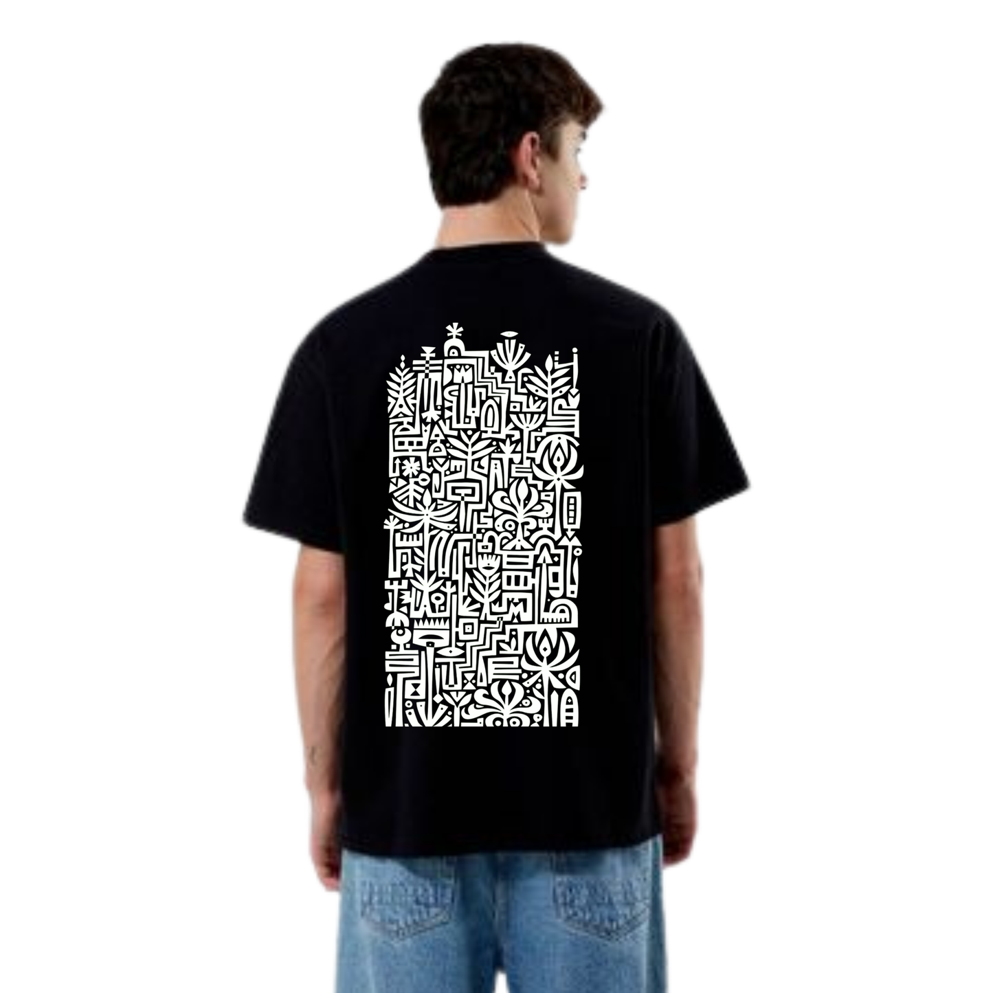 ROUND NECK GRAPHIC TSHIRTS COMBO OF 4