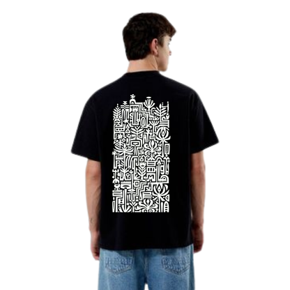 ROUND NECK GRAPHIC TSHIRTS COMBO OF 4