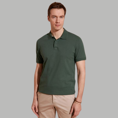 Men's Cotton Rich Polo T Shirt | Collar Tshirts | Half Sleeves | Plain (Combo Pack of 2) -Regular Fit (select any 2 )