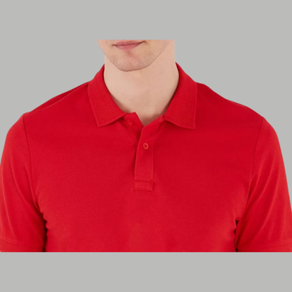 Men's Cotton Rich Polo T Shirt | Collar Tshirts | Half Sleeves | Plain (Combo Pack of 2) -Regular Fit (select any 2 )