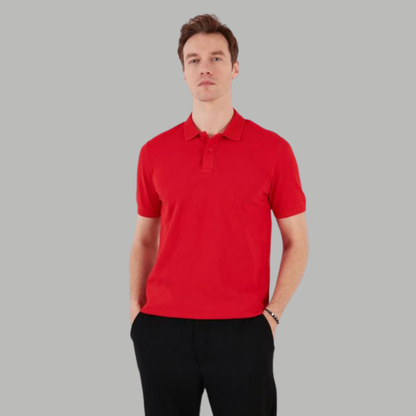 Men's Cotton Rich Polo T Shirt | Collar Tshirts | Half Sleeves | Plain (Combo Pack of 2) -Regular Fit (select any 2 )