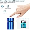 Hot & Cold Flask Bottle Temperature Display Indicator Insulated Stainless Steel Smart Water Bottle, Double Wall Vacuum Intelligent Cup, Hot and Cold Drinks,500ml(Multicolor)(BLUE)