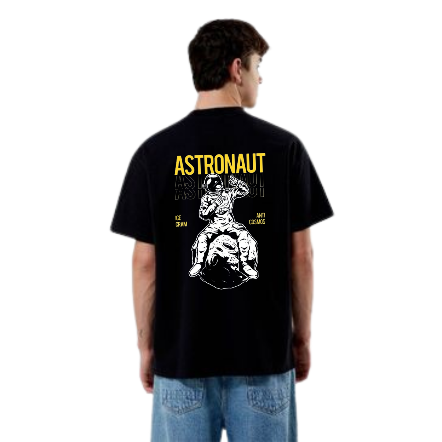 ROUND NECK GRAPHIC TSHIRTS COMBO OF 4