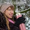 Hot & Cold Flask Bottle Temperature Display Indicator Insulated Stainless Steel Smart Water Bottle, Double Wall Vacuum Intelligent Cup, Hot and Cold Drinks,500ml(Multicolor)(PINK)