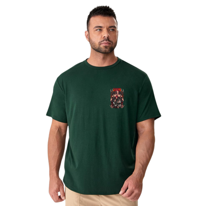 ROUND NECK GRAPHIC TSHIRTS COMBO OF 4