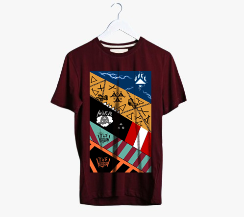 ABSTRACT-15 PRINT UNISEX T-SHIRT