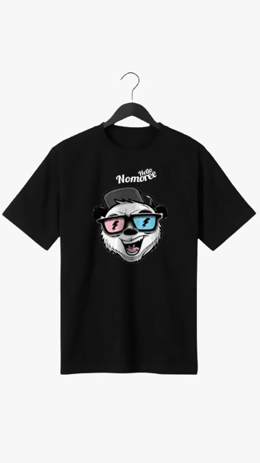 HELLO NOMOREE PRINT UNISEX T-SHIRT