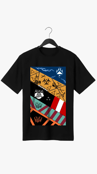 ABSTRACT-15 PRINT UNISEX T-SHIRT