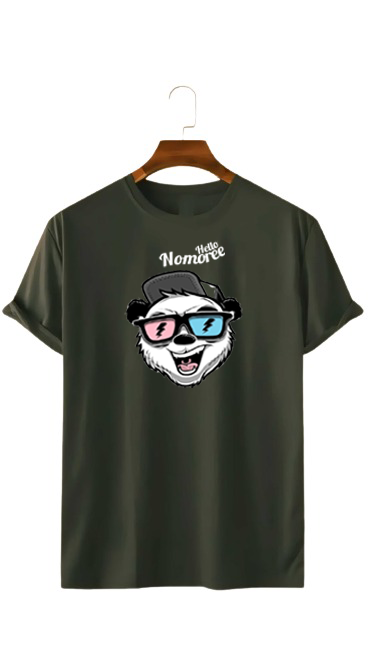 HELLO NOMOREE PRINT UNISEX T-SHIRT