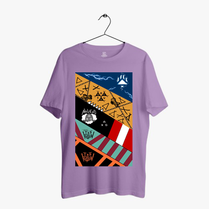 ABSTRACT-15 PRINT UNISEX T-SHIRT