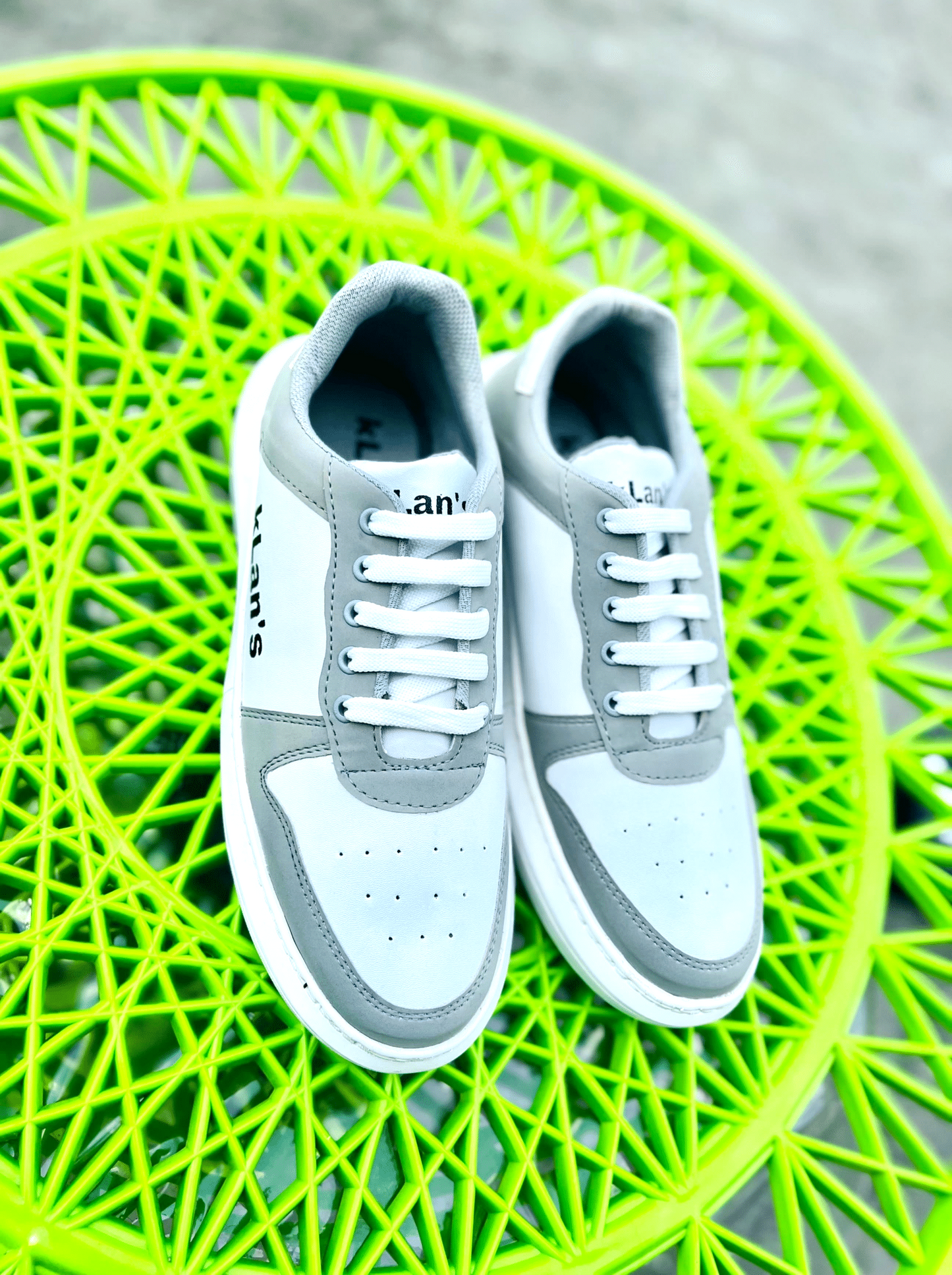 Klan's Soft Sole sneakers - White and grey