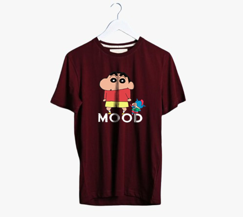 SHINCHAN MOOD PRINT UNISEX T-SHIRT