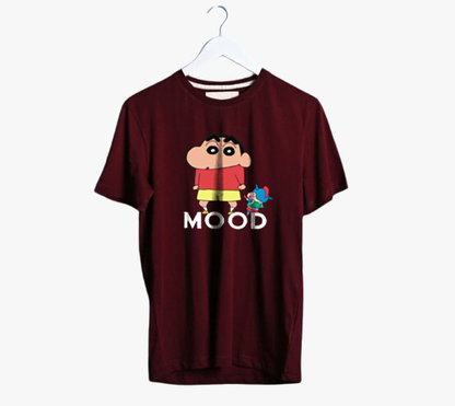 SHINCHAN MOOD PRINT UNISEX T-SHIRT