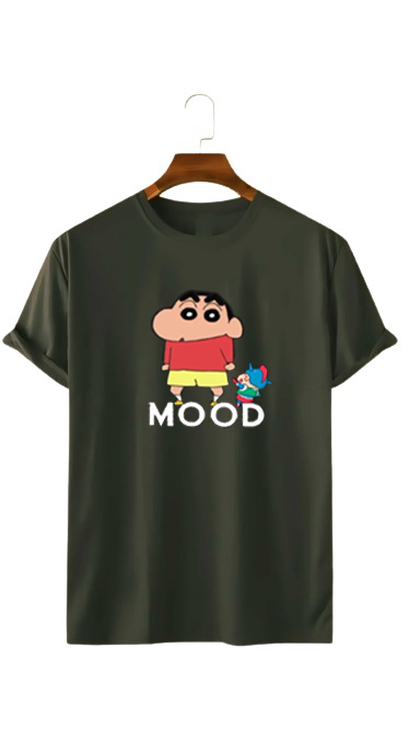 SHINCHAN MOOD PRINT UNISEX T-SHIRT