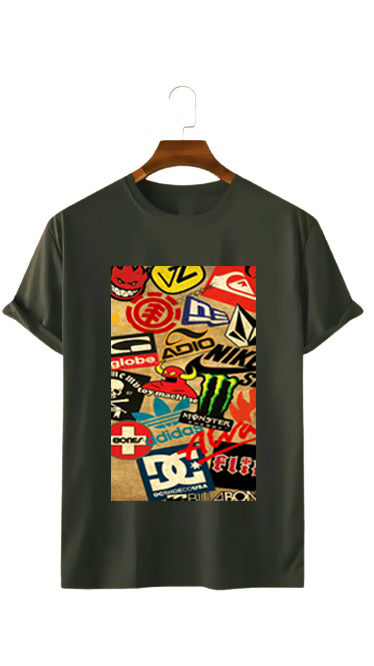 ABSTRACT-16 PRINT UNISEX T-SHIRT