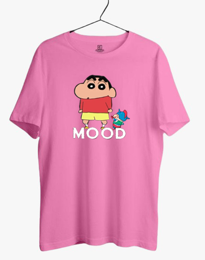 SHINCHAN MOOD PRINT UNISEX T-SHIRT