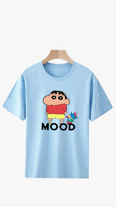 SHINCHAN MOOD PRINT UNISEX T-SHIRT