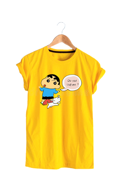DO YOU LIKE ME? SHINCHAN PRINT UNISEX T-SHIRT