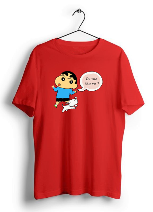 DO YOU LIKE ME? SHINCHAN PRINT UNISEX T-SHIRT