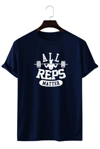 PLUS SIZE ALL REPS MATTER PRINT UNISEX T-SHIRT