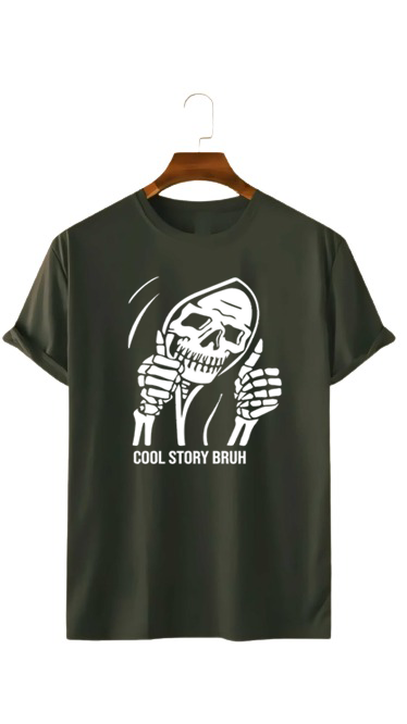 COOL STORY BRUH PRINT UNISEX T-SHIRT
