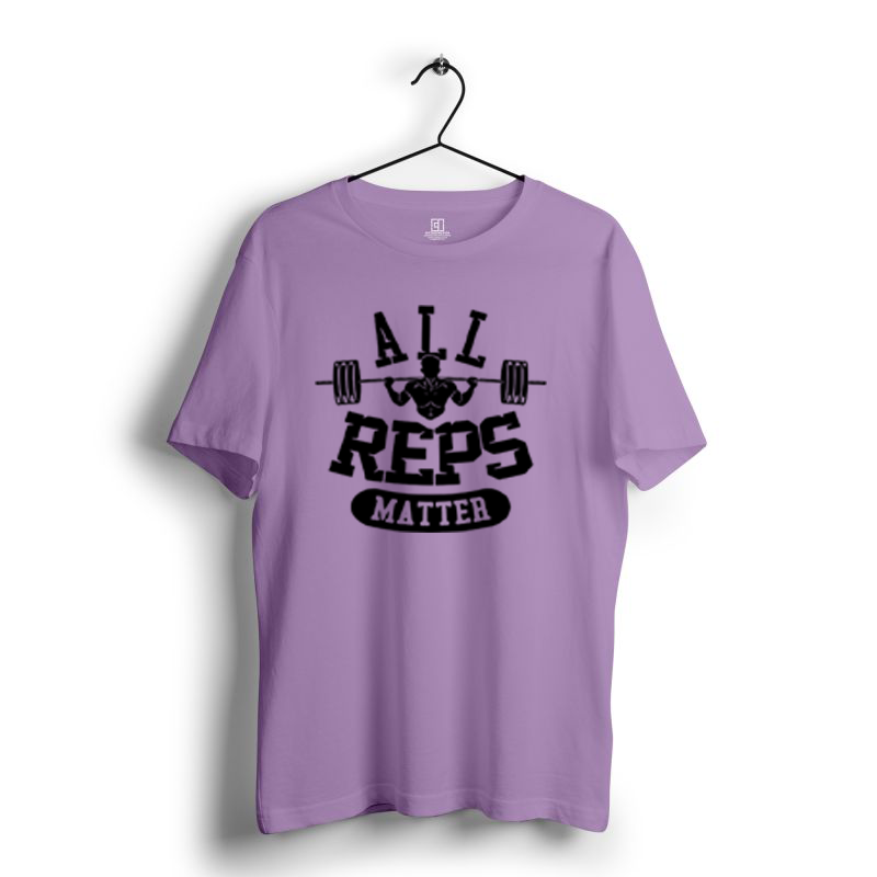 PLUS SIZE ALL REPS MATTER PRINT UNISEX T-SHIRT