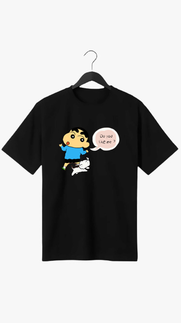 DO YOU LIKE ME? SHINCHAN PRINT UNISEX T-SHIRT