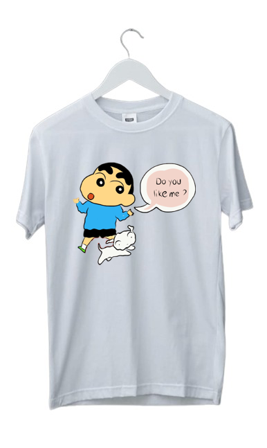 DO YOU LIKE ME? SHINCHAN PRINT UNISEX T-SHIRT
