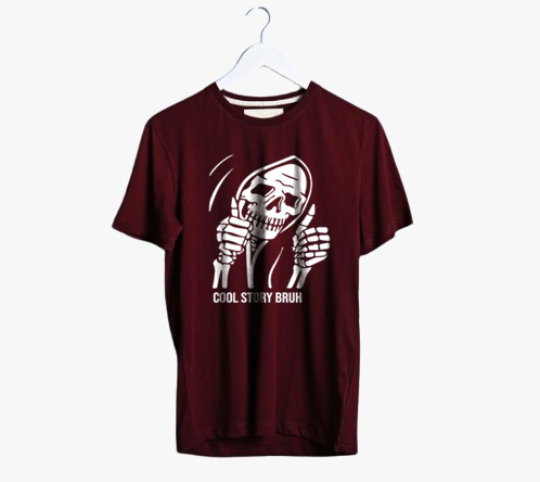 COOL STORY BRUH PRINT UNISEX T-SHIRT
