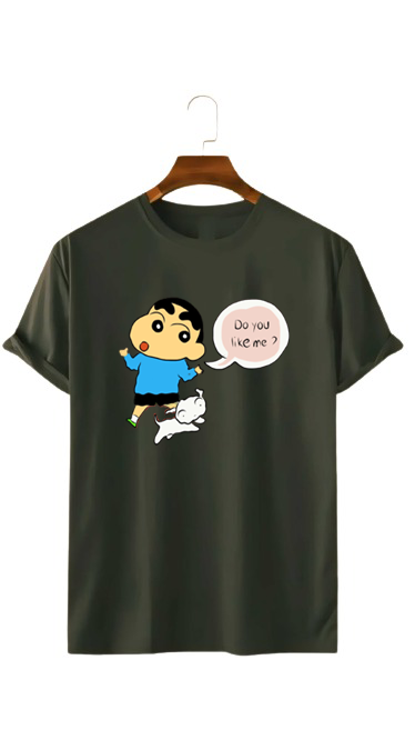 DO YOU LIKE ME? SHINCHAN PRINT UNISEX T-SHIRT