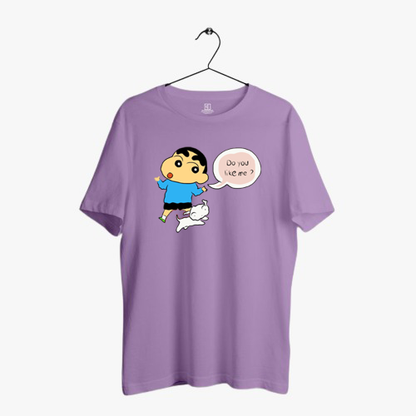 DO YOU LIKE ME? SHINCHAN PRINT UNISEX T-SHIRT