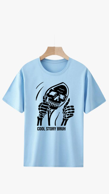 COOL STORY BRUH PRINT UNISEX T-SHIRT