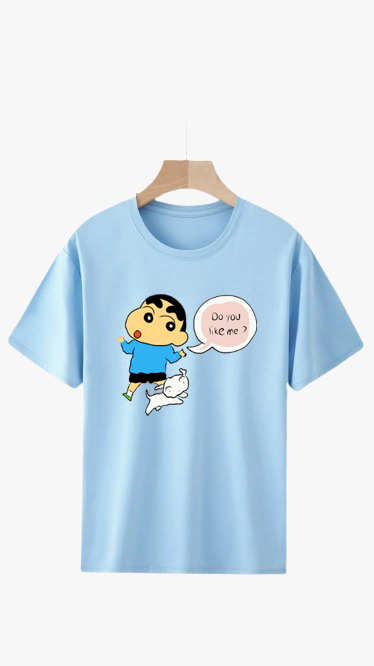 DO YOU LIKE ME? SHINCHAN PRINT UNISEX T-SHIRT