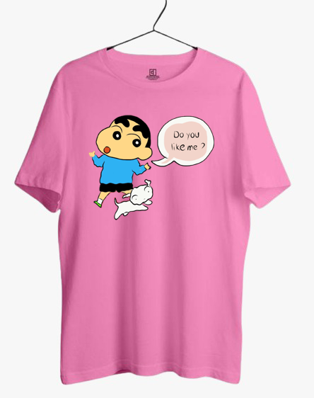 DO YOU LIKE ME? SHINCHAN PRINT UNISEX T-SHIRT