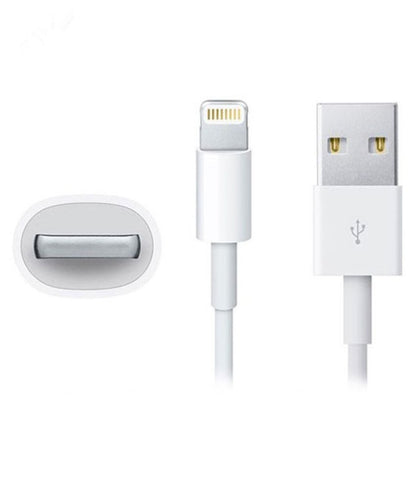 APPLE Lightning charging Cable   (Compatible with Mobile, White, One Cable)