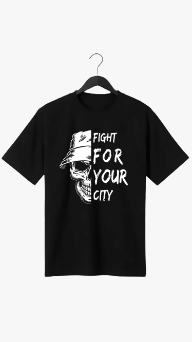 FIGHT FOR YOUR CITY PRINT UNISEX T-SHIRT
