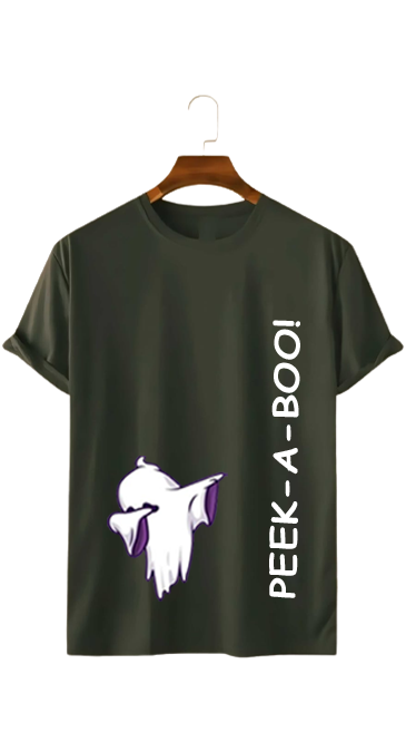 PLUS SIZE PEEK A BOO! PRINT UNISEX T-SHIRT