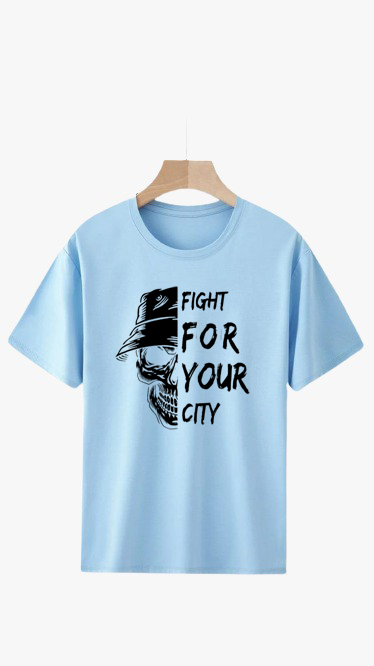 FIGHT FOR YOUR CITY PRINT UNISEX T-SHIRT
