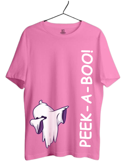 PLUS SIZE PEEK A BOO! PRINT UNISEX T-SHIRT