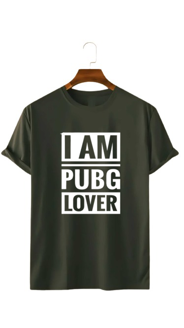I AM PUBG LOVER PRINT UNISEX T-SHIRT
