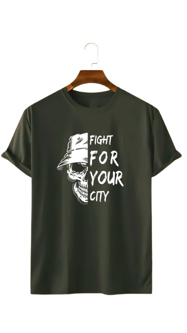 FIGHT FOR YOUR CITY PRINT UNISEX T-SHIRT