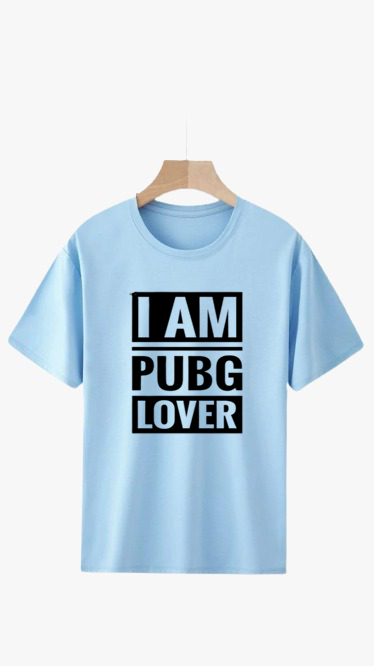I AM PUBG LOVER PRINT UNISEX T-SHIRT