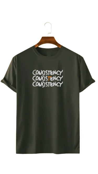 CONSISTENCY PRINT UNISEX T-SHIRT