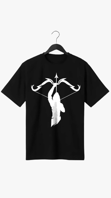 PLUS SIZE JAI SHREE RAM PRINT UNISEX T-SHIRT