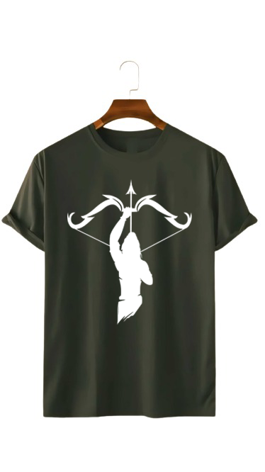 PLUS SIZE JAI SHREE RAM PRINT UNISEX T-SHIRT