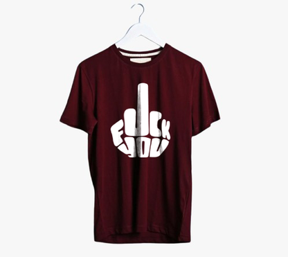 FUCK YOU PRINT UNISEX T-SHIRT