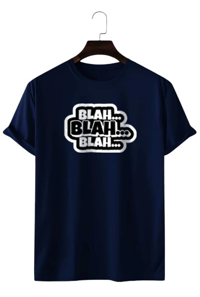 PLUS SIZE BLAH BLAH BLAH PRINT UNISEX T-SHIRT