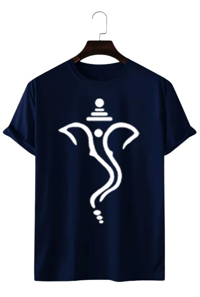 PLUS SIZE GANESHA PRINT UNISEX T-SHIRT