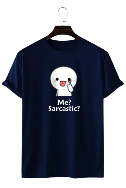 ME? SARCASTIC? PRINT UNISEX T-SHIRT