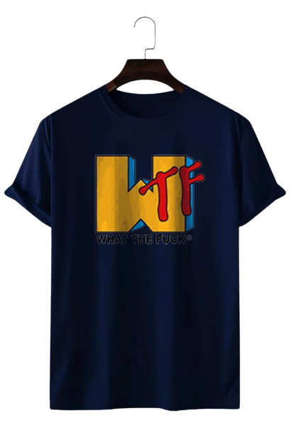 WHAT THE FUCK PRINT UNISEX T-SHIRT